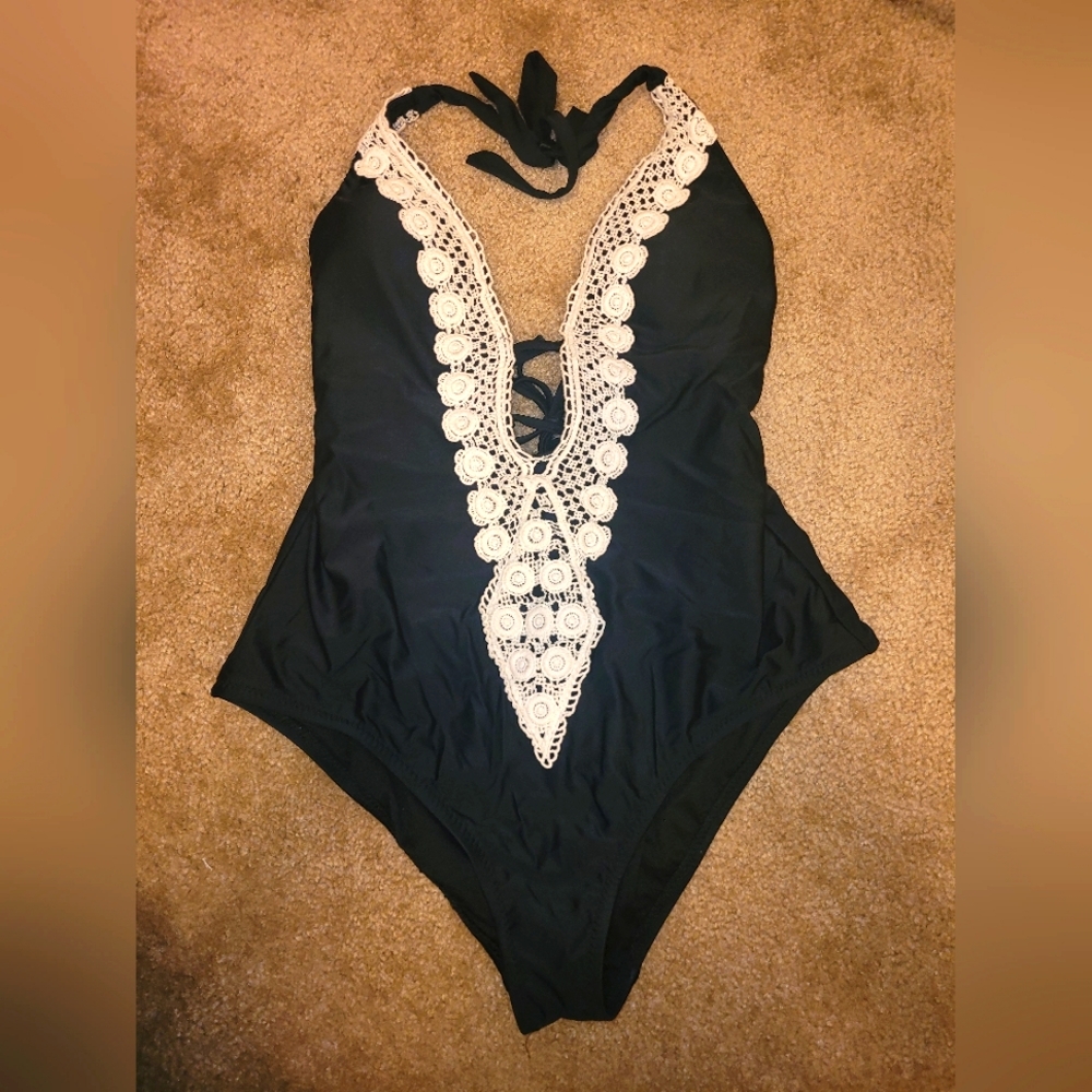 One piece bathing suit